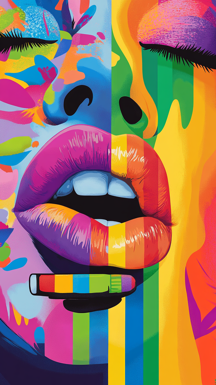 Pride Couture Haute Glitzer statt Hetero-Norm.